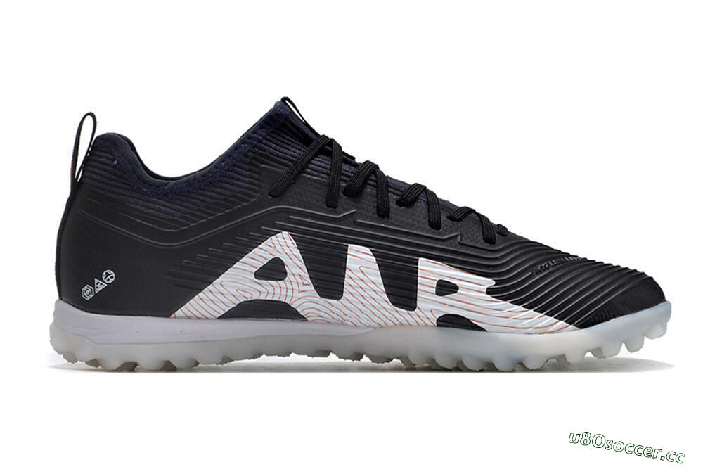 Unisex Nike Air Zoom Mercurial Vapor 15 Pro TF Artificial Turf Low-Tops Football Shoes - Black/Gold/White 7