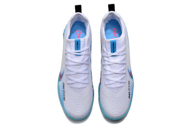 Unisex Nike Air Zoom Mercurial Vapor 15 Pro TF Artificial Turf Low-Tops Football Shoes - White/Blue/Pink