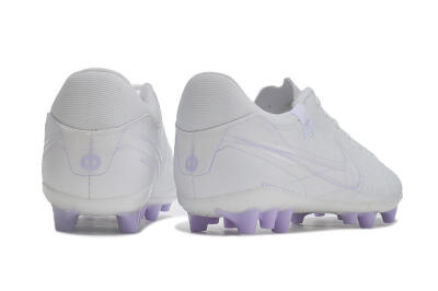 Men's Nike Tiempo Legend X Academy AG Artificial Grass Low-Tops Football Boots - White/Purple