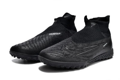 Unisex Nike Phantom GX DF Elite TF Artificial Turf High-Tops Football Shoes - Black/White