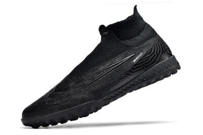 Unisex Nike Phantom GX DF Elite TF Artificial Turf High-Tops Football Shoes - Black/White
