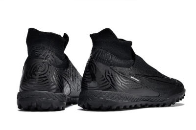 Unisex Nike Phantom GX DF Elite TF Artificial Turf High-Tops Football Shoes - Black/White