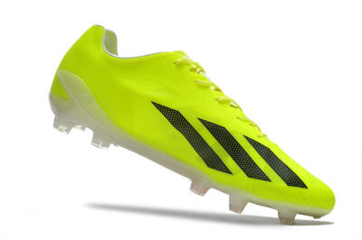 Men's Adidas X Crazyfast+ FG Firm Ground Low-Tops Football Boots - Yellow/Black