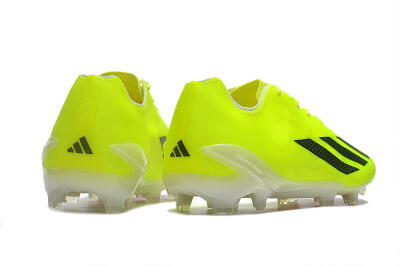 Men's Adidas X Crazyfast+ FG Firm Ground Low-Tops Football Boots - Yellow/Black