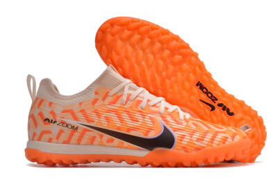 Unisex Nike Air Zoom Mercurial Vapor 15 Pro TF Artificial Turf Low-Tops Football Shoes - Orange/Purple/Black