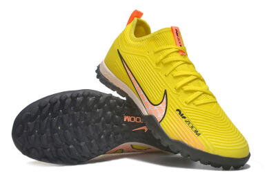 Unisex Nike Air Zoom Mercurial Vapor 15 Pro TF Artificial Turf Low-Tops Football Shoes - Yellow/Pink/White/Black