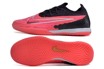 Men's Nike Phantom GX Elite IC Indoor & Futsal Low-Tops Football Shoes - Red/White/Black