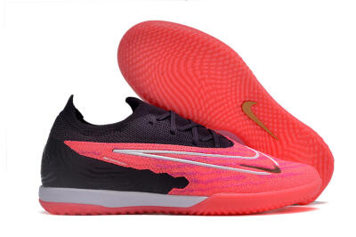 Men's Nike Phantom GX Elite IC Indoor & Futsal Low-Tops Football Shoes - Red/White/Black