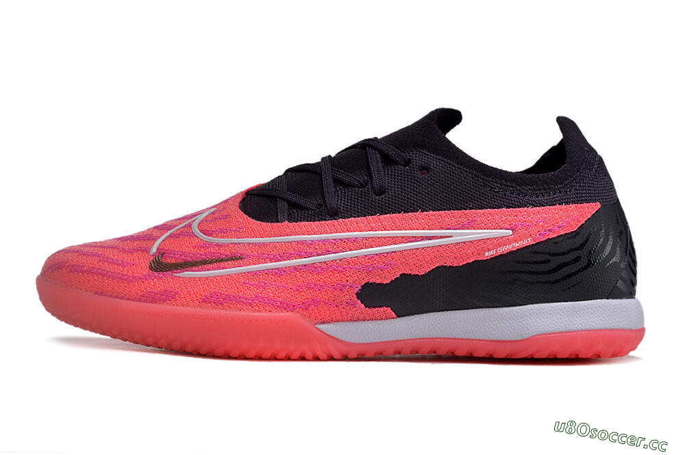 Men's Nike Phantom GX Elite IC Indoor & Futsal Low-Tops Football Shoes - Red/White/Black 0