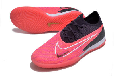 Men's Nike Phantom GX Elite IC Indoor & Futsal Low-Tops Football Shoes - Red/White/Black
