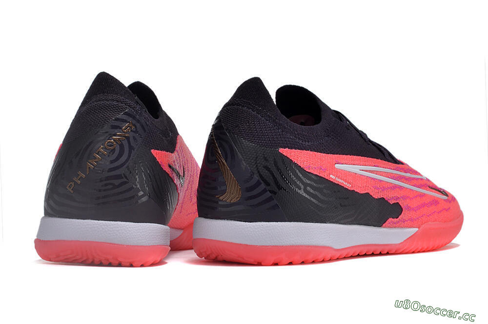 Men's Nike Phantom GX Elite IC Indoor & Futsal Low-Tops Football Shoes - Red/White/Black 6