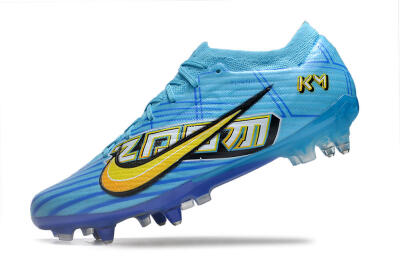 Men's Nike Air Zoom Mercurial Vapor 15 Elite SG Soft Ground Low-Tops Football Boots - Blue/Yellow/Orange/White