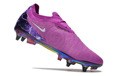 Men's Nike Phantom GX Elite SG Soft Ground Low-Tops Football Boots - Purple/White/Gold