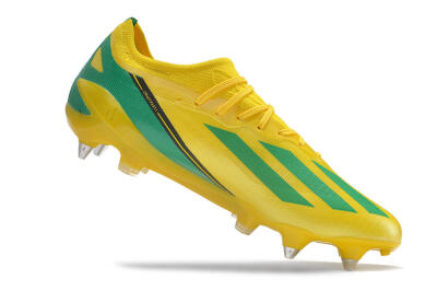 Men's Adidas X Crazyfast.1 Australia SG Soft Ground Low-Tops Football Boots - Yellow/Green/Black