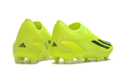 Men's Adidas X Crazyfast.1 FG Firm Ground Low-Tops Football Boots - Yellow/Black