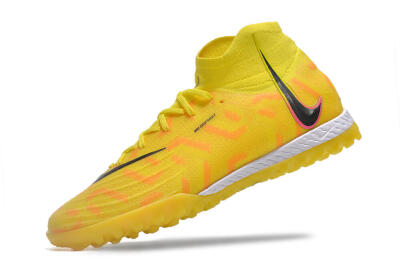 Unisex Nike Phantom Luna Elite NU TF Artificial Turf High-Tops Football Shoes - Yellow/Red/Black