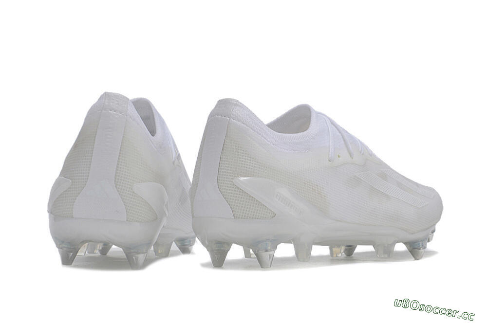 Men's Adidas X Crazyfast.1 SG Soft Ground Low-Tops Football Boots - Whtie/White 6
