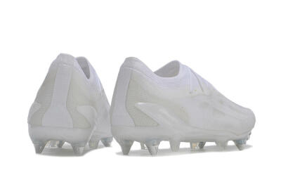 Men's Adidas X Crazyfast.1 SG Soft Ground Low-Tops Football Boots - Whtie/White