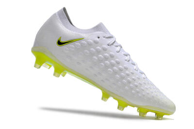 Men's Nike Phantom Ultra Venom FG Firm Ground Low-Tops Football Boots - White/Yellow/Black/Gold
