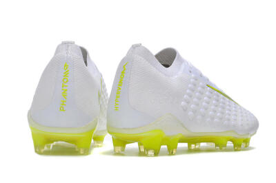 Men's Nike Phantom Ultra Venom FG Firm Ground Low-Tops Football Boots - White/Yellow/Black/Gold