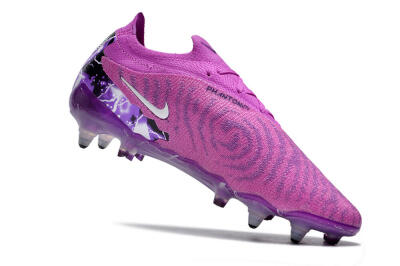 Men's Nike Phantom GX Thunder Elite Link SG Soft Ground Low-Tops Football Boots - Purple/White/Black
