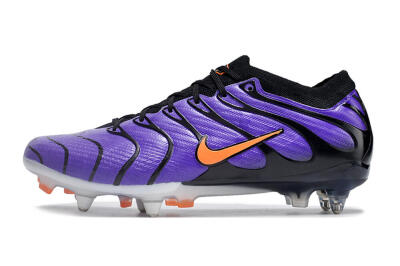 Men's Nike Air Zoom Mercurial Vapor 15 Elite SG Soft Ground Low-Tops Football Boots - Purple/Black/Orange