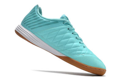 Men's Nike Lunar Gato 2 IC Indoor & Futsal Low-Tops Football Shoes - Jade/Black/White