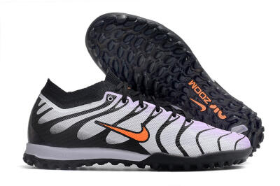 Unisex Nike Air Zoom Mercurial Vapor 14 Elite TF Artificial Turf Low-Tops Football Shoes - Purple/Black/Orange