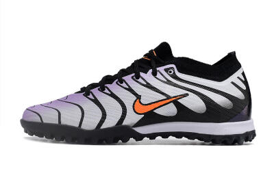 Unisex Nike Air Zoom Mercurial Vapor 14 Elite TF Artificial Turf Low-Tops Football Shoes - Purple/Black/Orange