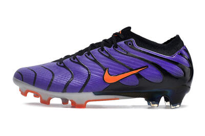 Unisex Nike Air Zoom Mercurial Vapor 15 Elite FG Firm Ground Low-Tops Football Boots - Purple/Black/Orange/Gold