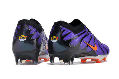 Unisex Nike Air Zoom Mercurial Vapor 15 Elite FG Firm Ground Low-Tops Football Boots - Purple/Black/Orange/Gold