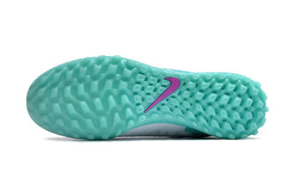 Unisex Nike Phantom GX Elite DF Link TF Artificial Turf High-Tops Football Shoes - White/Black/Jade