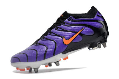 Men's Nike Air Zoom Mercurial Vapor 15 Elite SG Soft Ground Low-Tops Football Boots - Purple/Black/Orange