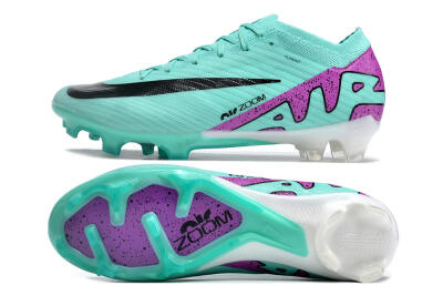Unisex Nike Air Zoom Mercurial Vapor 14 Elite FG Firm Ground Low-Tops Football Boots - Blue/Purple/Black