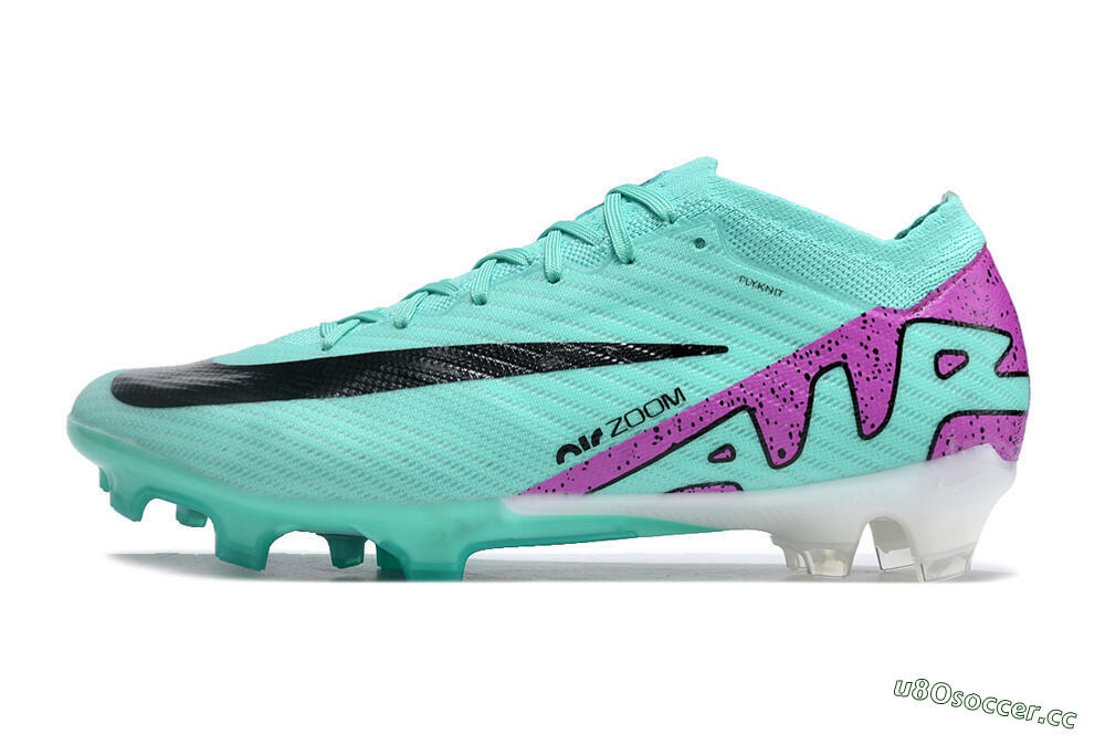 Unisex Nike Air Zoom Mercurial Vapor 14 Elite FG Firm Ground Low-Tops Football Boots - Blue/Purple/Black 0