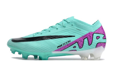 Unisex Nike Air Zoom Mercurial Vapor 14 Elite FG Firm Ground Low-Tops Football Boots - Blue/Purple/Black