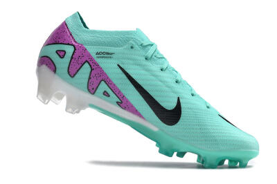 Unisex Nike Air Zoom Mercurial Vapor 14 Elite FG Firm Ground Low-Tops Football Boots - Blue/Purple/Black
