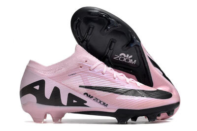 Unisex Nike Air Zoom Mercurial Vapor 15 Elite FG Firm Ground Low-Tops Football Boots - Purple/Black
