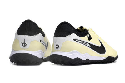 Men's Nike Tiempo Legend X Pro TF Artificial Turf Low-Tops Football Shoes - Beige/Black/White