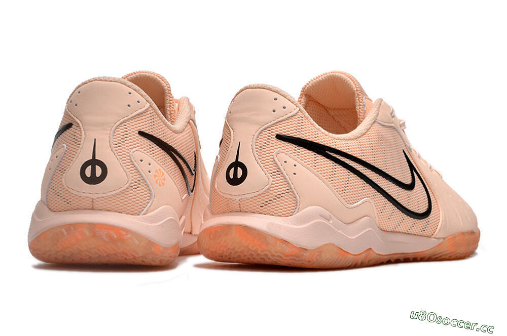 Men's Nike Tiempo Legend 10 Pro IC Indoor & Futsal Low-Tops Football Shoes - Pink/Black 6