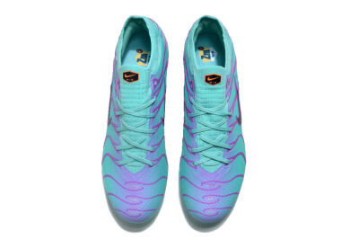 Men's Nike Air Zoom Mercurial Vapor 15 Elite FG Firm Ground Low-Tops Football Boots - Jade/Purple/Black