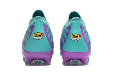 Men's Nike Air Zoom Mercurial Vapor 15 Elite FG Firm Ground Low-Tops Football Boots - Jade/Purple/Black
