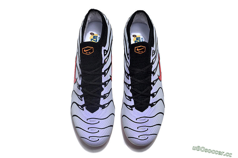Men's Nike Air Zoom Mercurial Vapor 15 Elite FG Firm Ground Low-Tops Football Boots - White/Black/Red 4