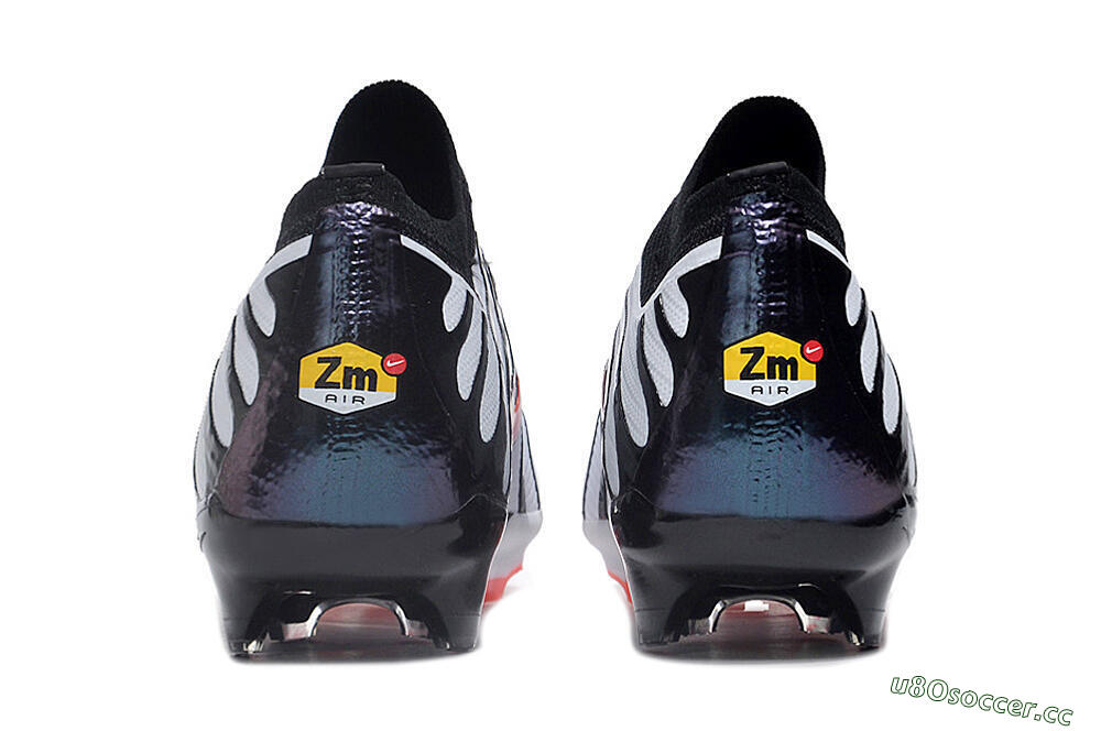 Men's Nike Air Zoom Mercurial Vapor 15 Elite FG Firm Ground Low-Tops Football Boots - White/Black/Red 5