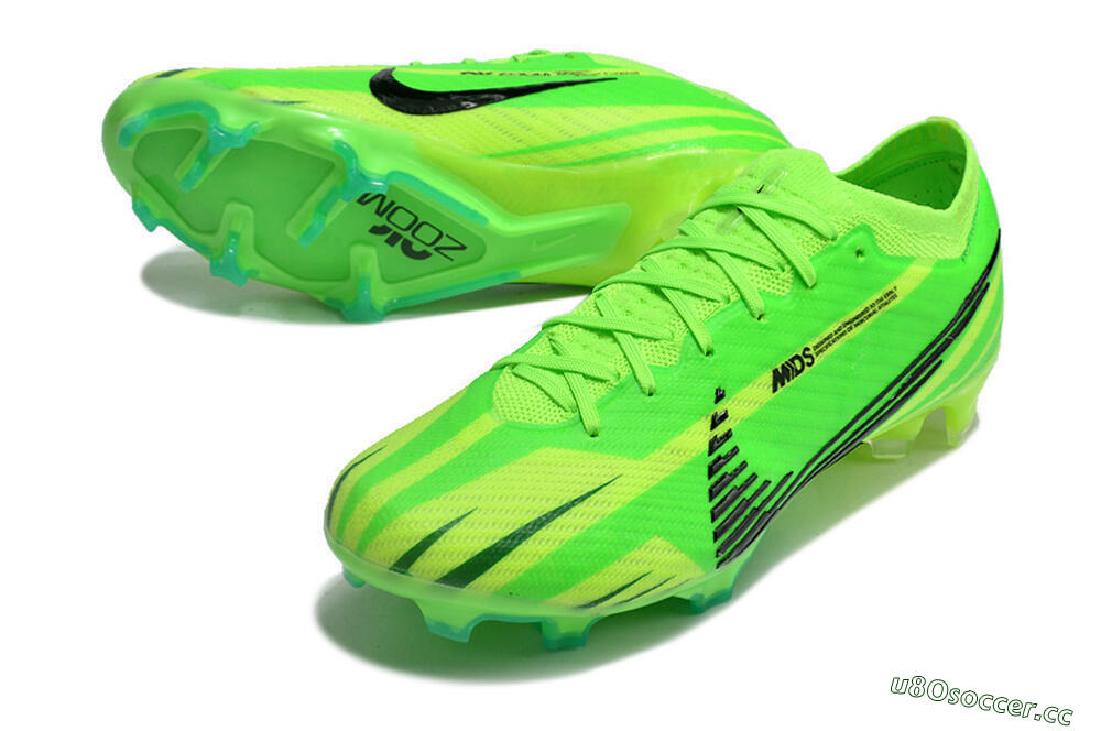Unisex Nike Air Zoom Mercurial Vapor 15 Elite FG Firm Ground Low-Tops Football Boots - Yellow/Black 3