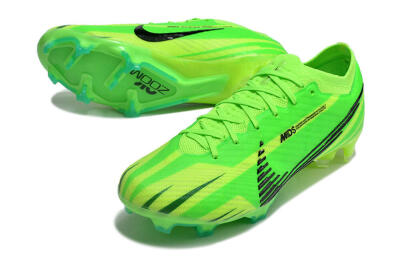 Unisex Nike Air Zoom Mercurial Vapor 15 Elite FG Firm Ground Low-Tops Football Boots - Yellow/Black