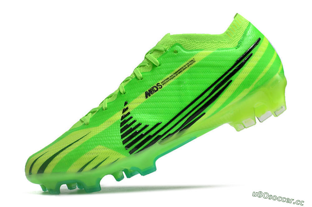 Unisex Nike Air Zoom Mercurial Vapor 15 Elite FG Firm Ground Low-Tops Football Boots - Yellow/Black 5