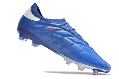 Men's Adidas Copa Pure 2 FG Firm Ground Low-Tops Football Boots - Blue/White