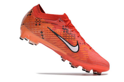 Men's Nike Air Zoom Mercurial Vapor 15 Elite AG Artificial Grass Low-Tops Football Boots - Red/White/Black