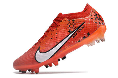 Men's Nike Air Zoom Mercurial Vapor 15 Elite SG Soft Ground Low-Tops Football Boots - Red/White/Black